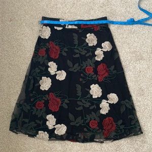ECI Embroidered Skirt